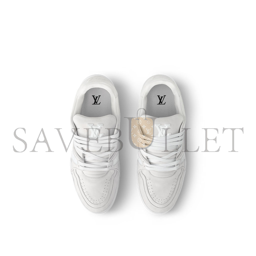 LOUIS VUITTON LV TRAINER DISTRESSED SNEAKER 1ADERB